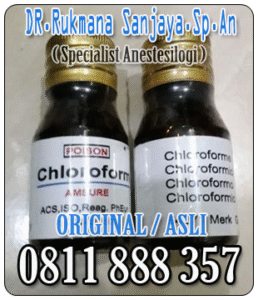 obat bius hirup chlorofom